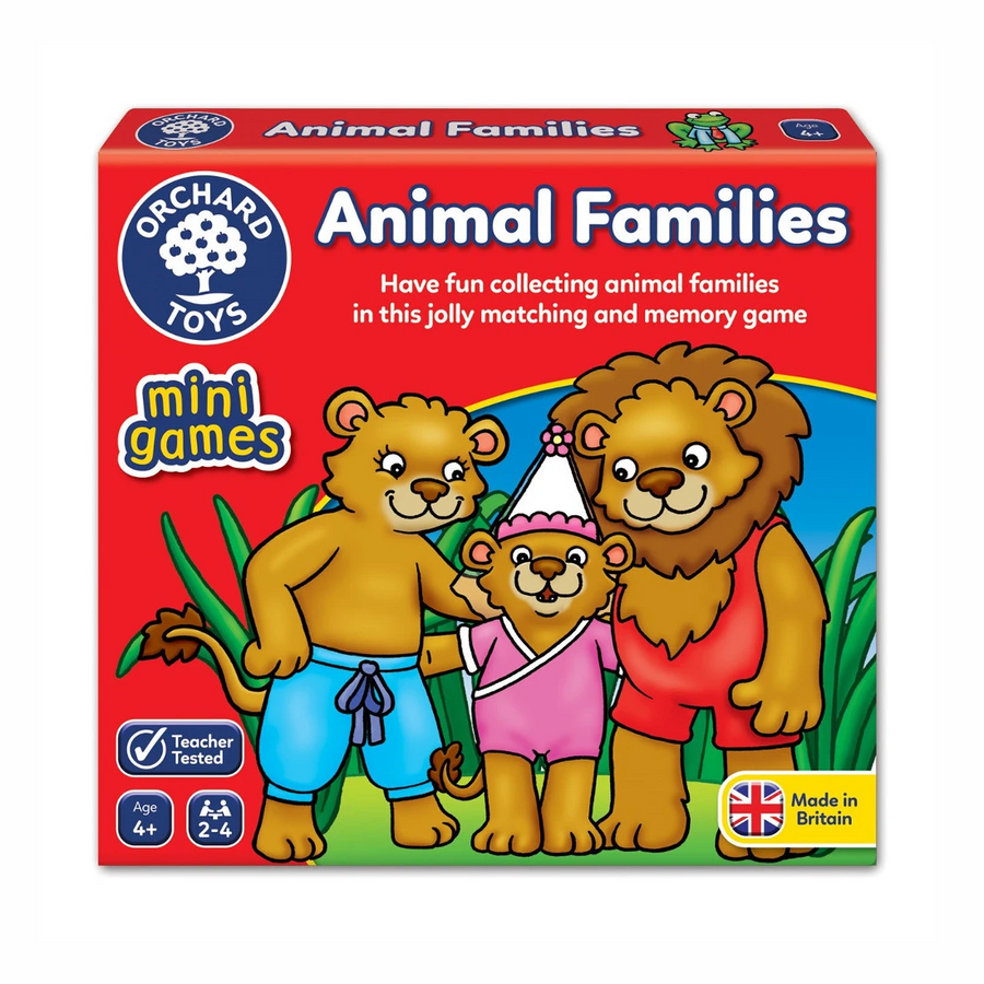 Orchard Toys - Animal Families Mini Game 4+