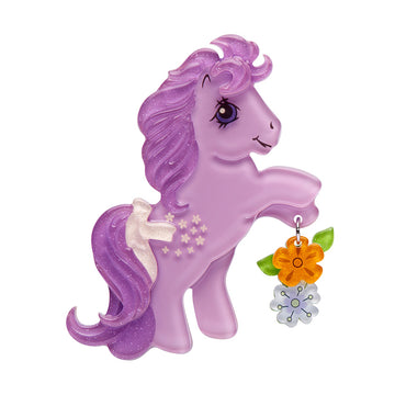 Erstwilder -  My Little Pony (G1) BLOSSOM Flower Drop Brooch