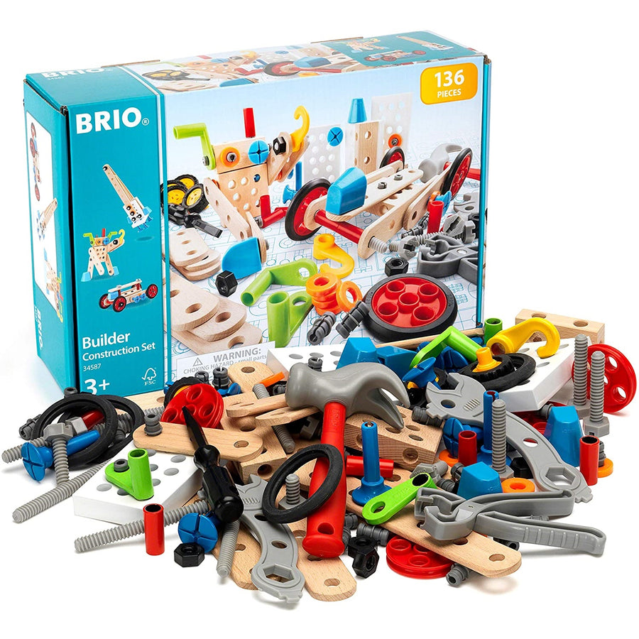 BRIO Builder - Construction STEM Kit 136 pieces