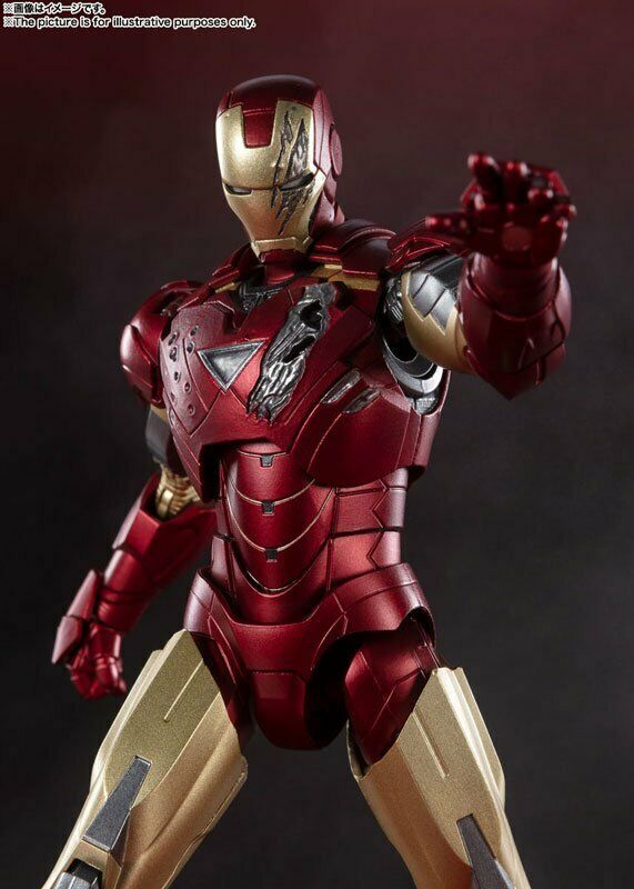 Bandai SHF S.H.Figuarts - Iron Man Mark 6 (Battle Damage Edition)