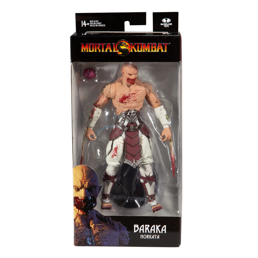 Mortal Kombat - Baraka Bloody Horkata Skin 7” Action Figure