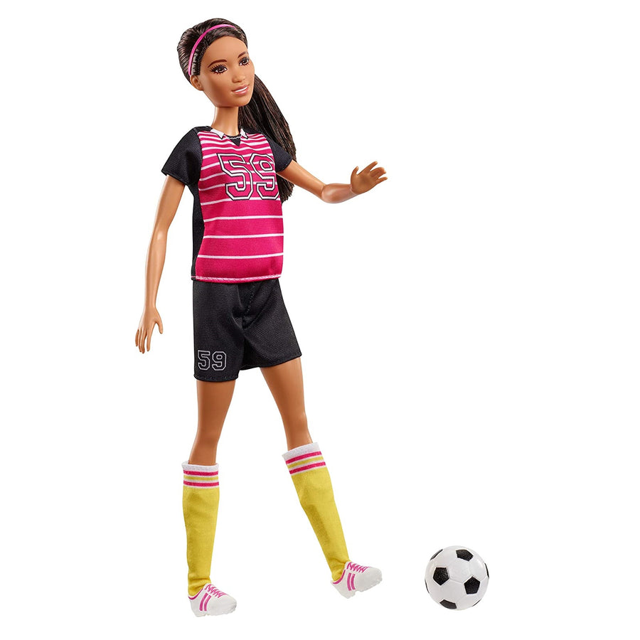 Barbie - ATHLETE Soccer Player Career Barbie ©2018