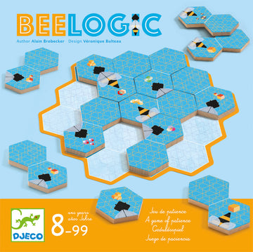Djeco - Bee Logic Game of Patience 8-99 years old