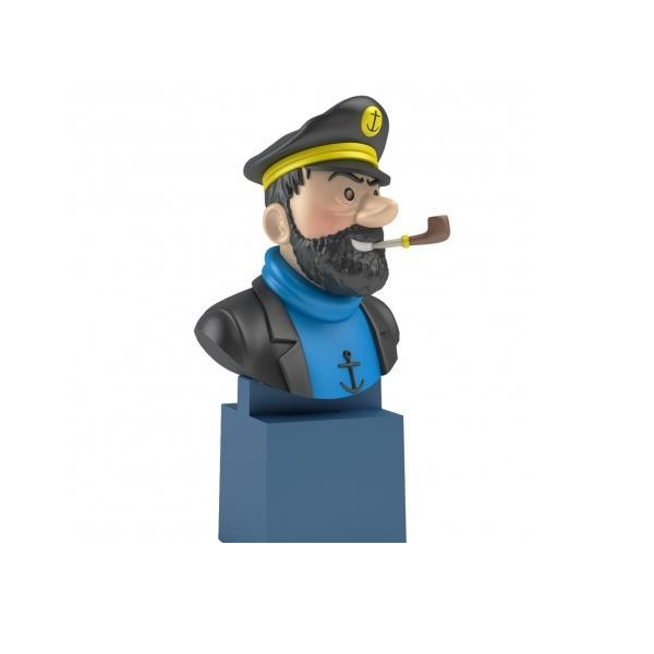 TINTIN - Small PVC Bust of Captain Haddock