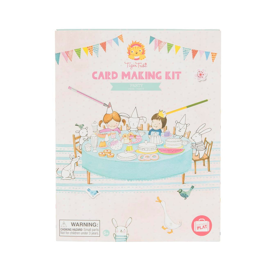 Tiger Tribe - Card Making Kit - Party 5+