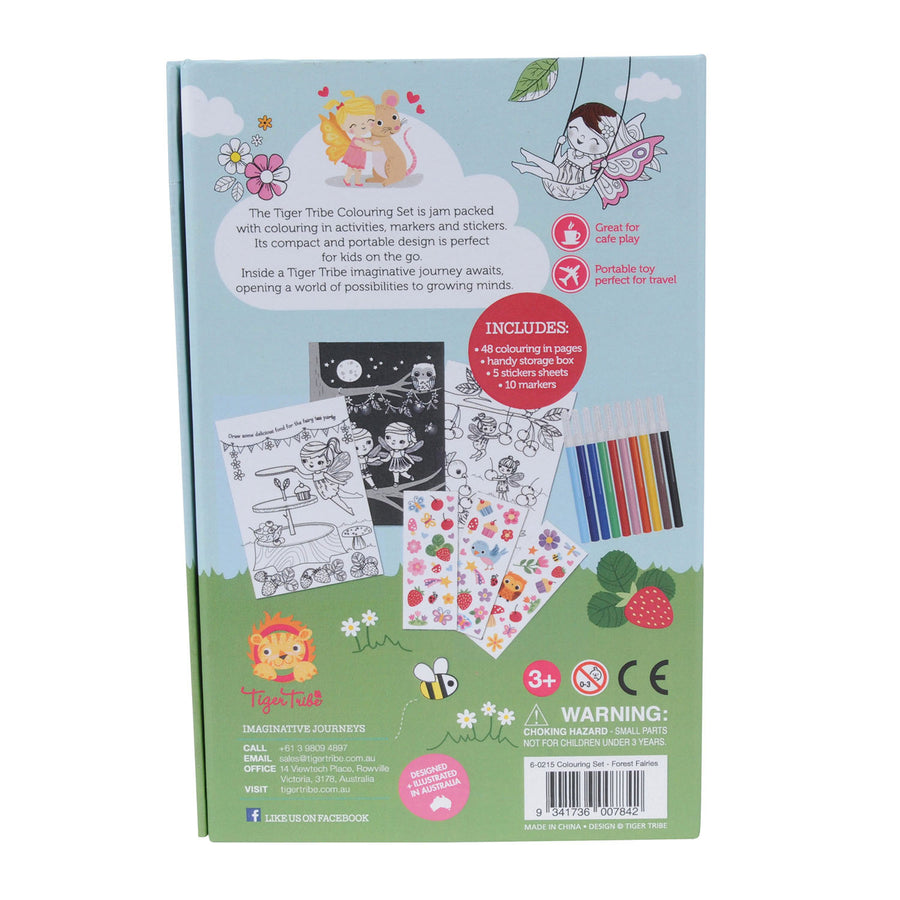 Tiger Tribe - Colouring Set - Forest Fairies 3+