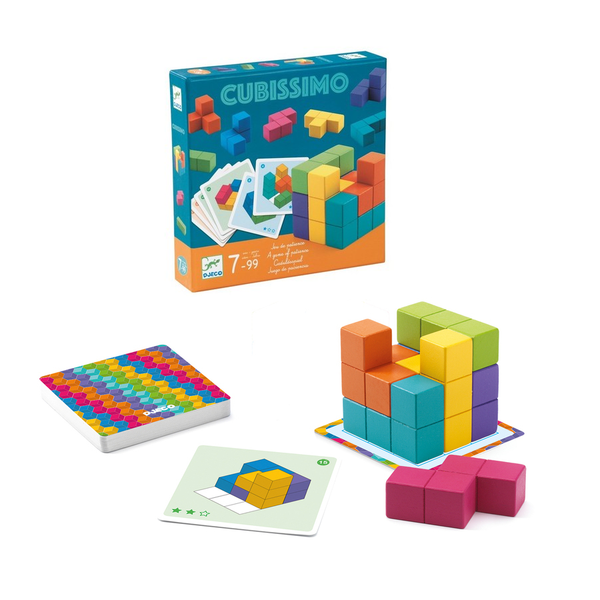 Cubissimo Djeco - Cubissimo Game 7-99 – Alfy's New & Vintage Toy Shop