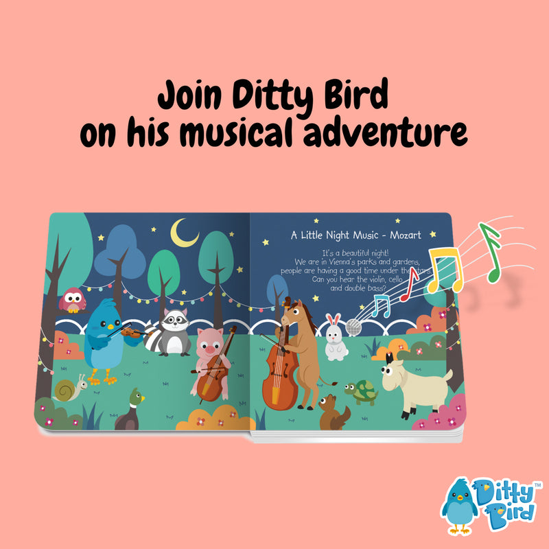 Ditty Bird - Classical Music Musical Board Book