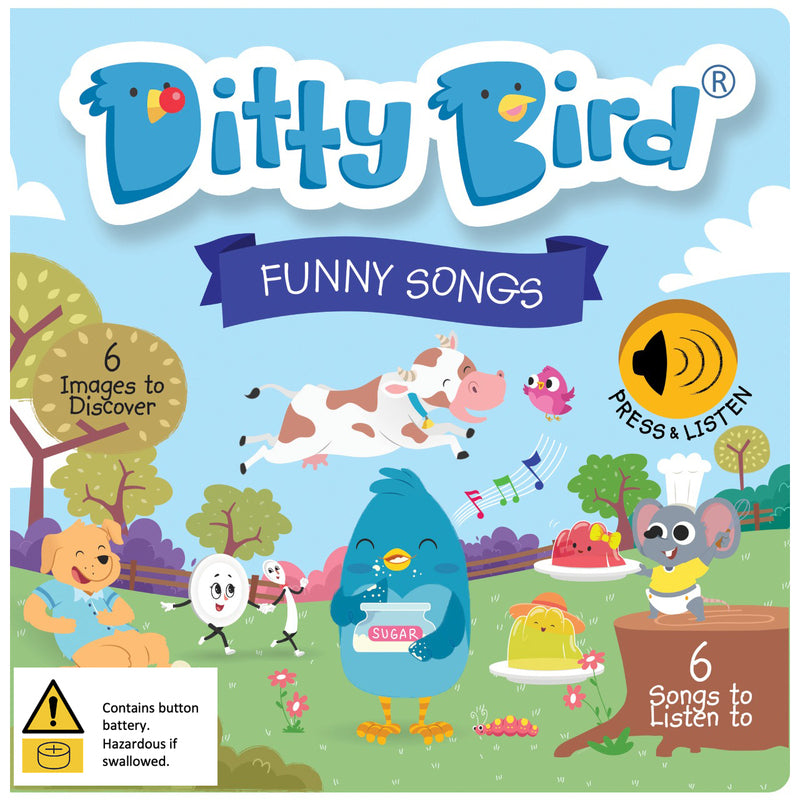Ditty Bird - Funny Songs Musical Board Book