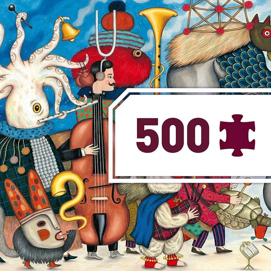 Djeco - Fantasy Orchestra 500pc Gallery Jigsaw Puzzle