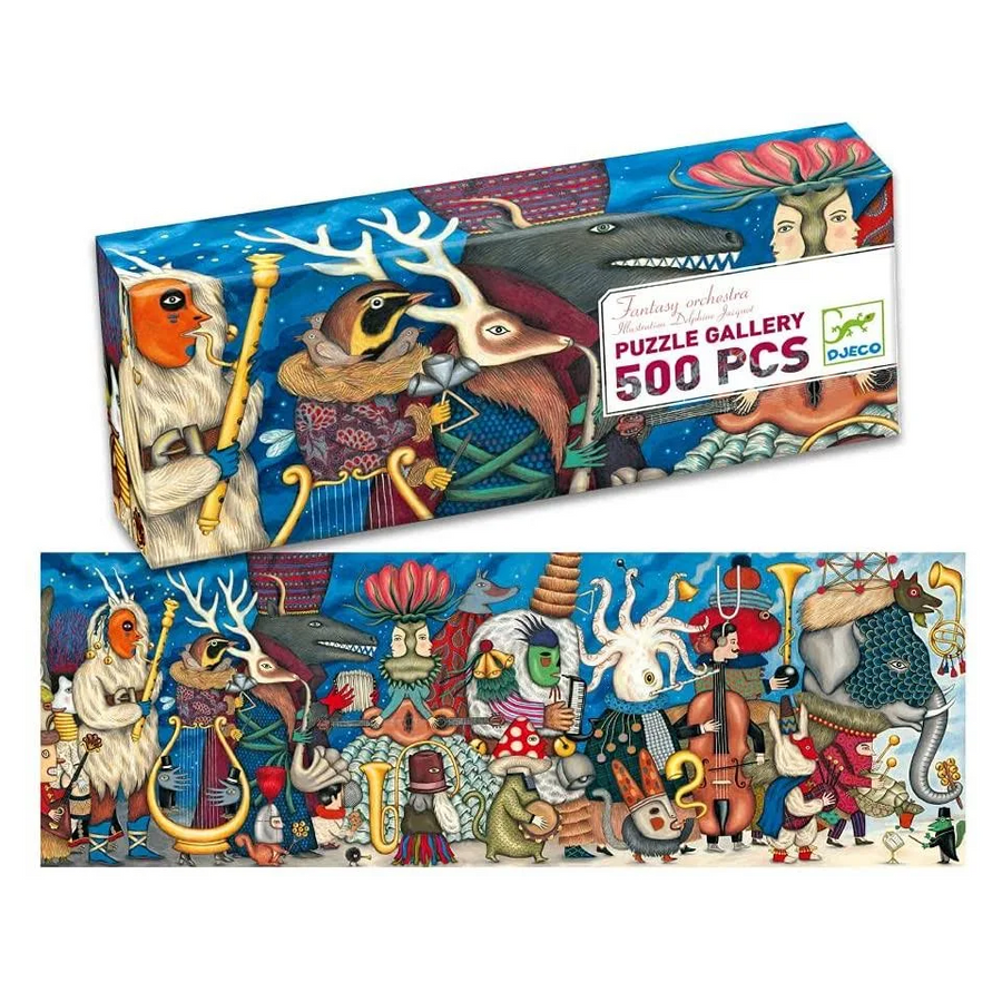 Djeco - Fantasy Orchestra 500pc Gallery Jigsaw Puzzle