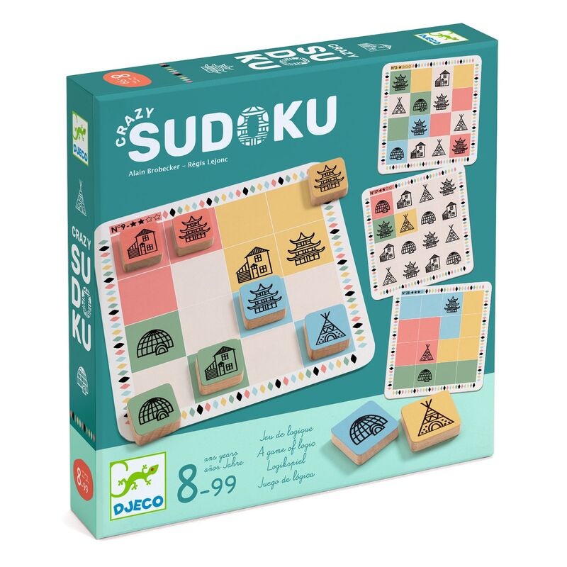 Djeco - Crazy Sudoku Game for 8-99