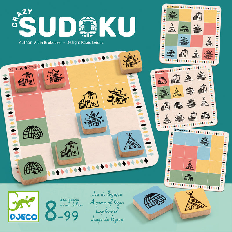 Djeco - Crazy Sudoku Game for 8-99