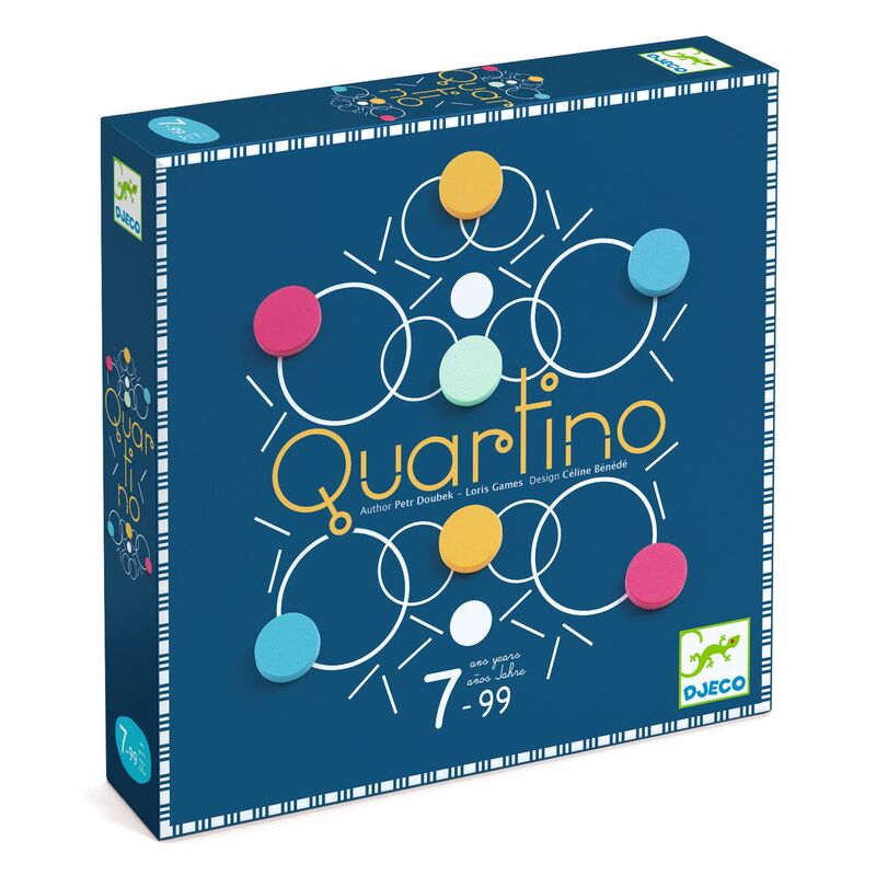 Djeco - Quartino Game for 7+