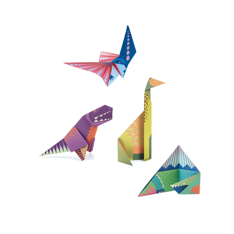 Djeco - Easy Origami Dinosaurs 6+