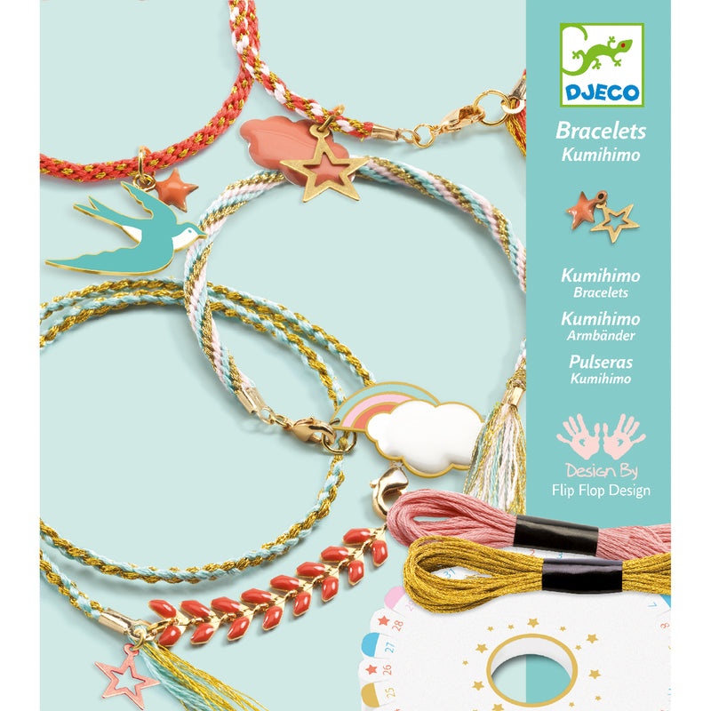 Djeco - Celeste Kumihimo Bracelet Set