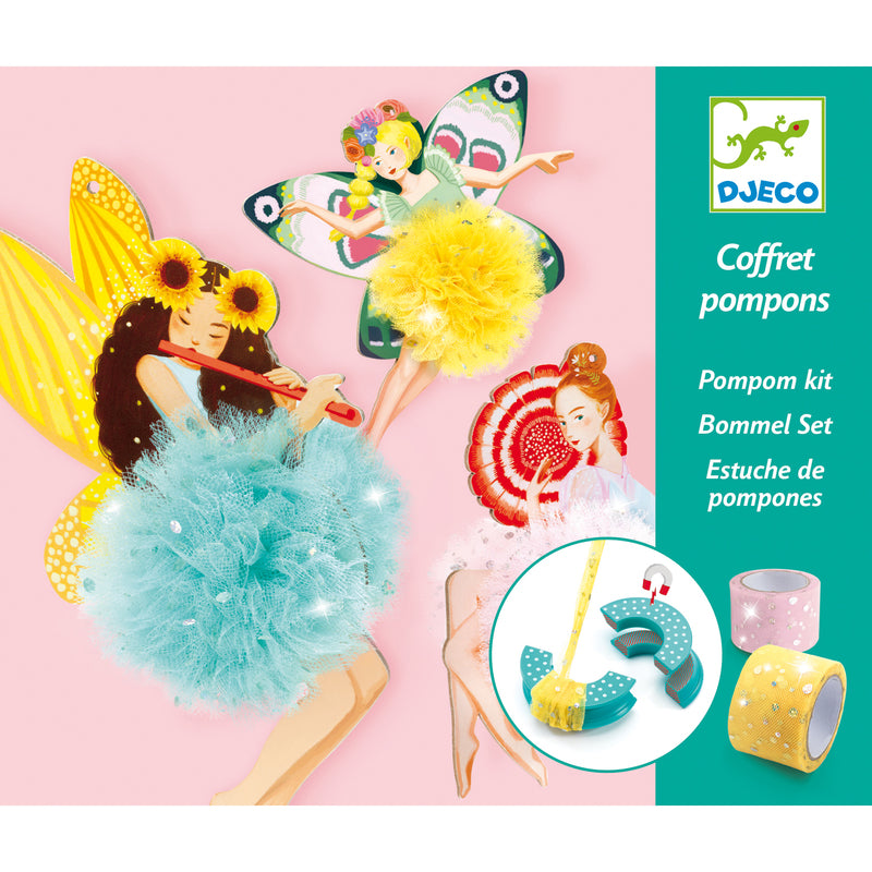 Djeco - Fairy Pompoms Kit