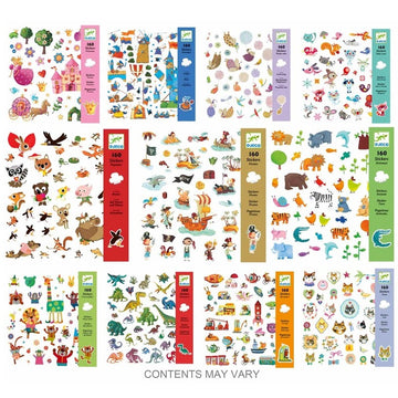 Djeco - Packs of Stickers (Assorted)