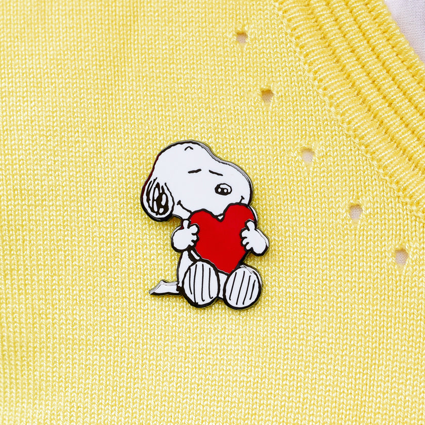 Erstwilder x Peanuts - Snoopy's Big Heart Enamel Pin
