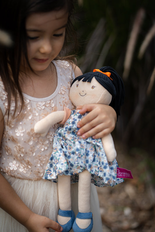 Bonikka Tammy Lu Doll with Black Hair (35cm)