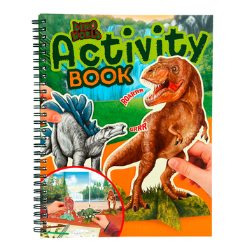 Dino World Dinosaurs Activity Book by Depesche