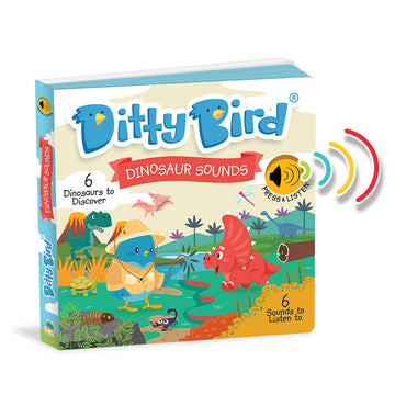 Ditty Bird - Dinosaur Sounds Board Book