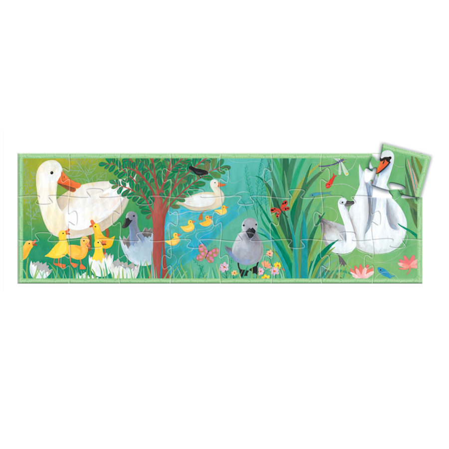 Djeco Silhouette Jigsaw Puzzle - The Ugly Duckling 24pc 3+