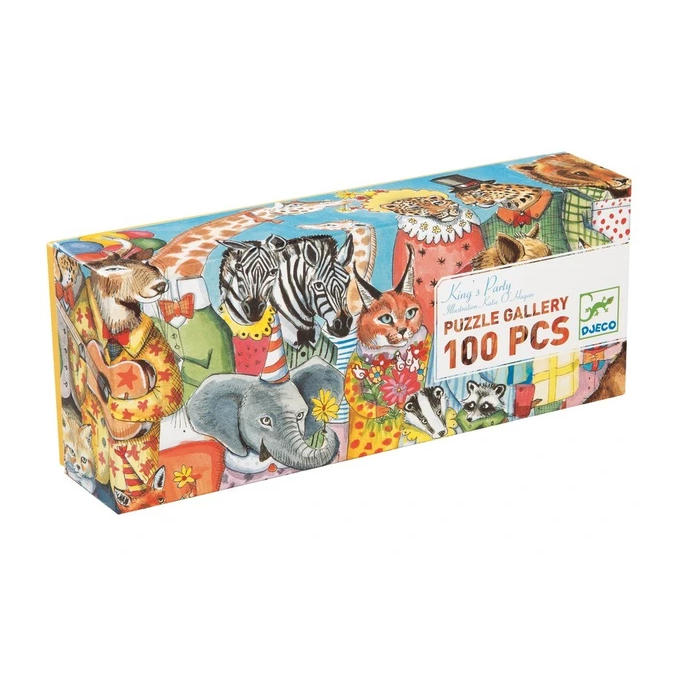Djeco Puzzle Gallery - King's Party 100pc 5+