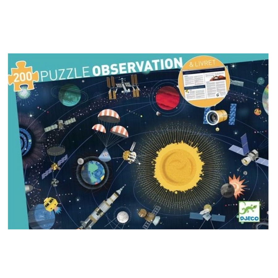 Djeco Puzzle Observation - Outer Space 200pc 6+