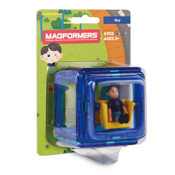 Magformers Figure Plus Set (Boy Square)
