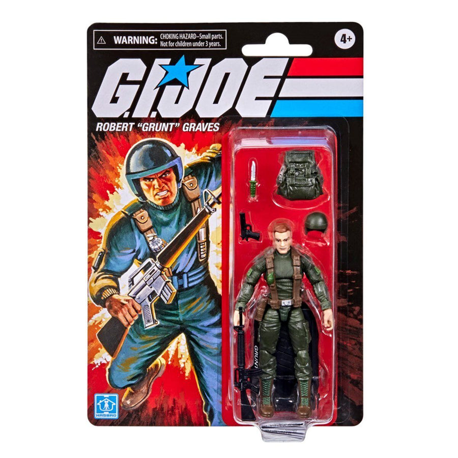 GI Joe Retro - Grunt 1:18 scale Action Figure