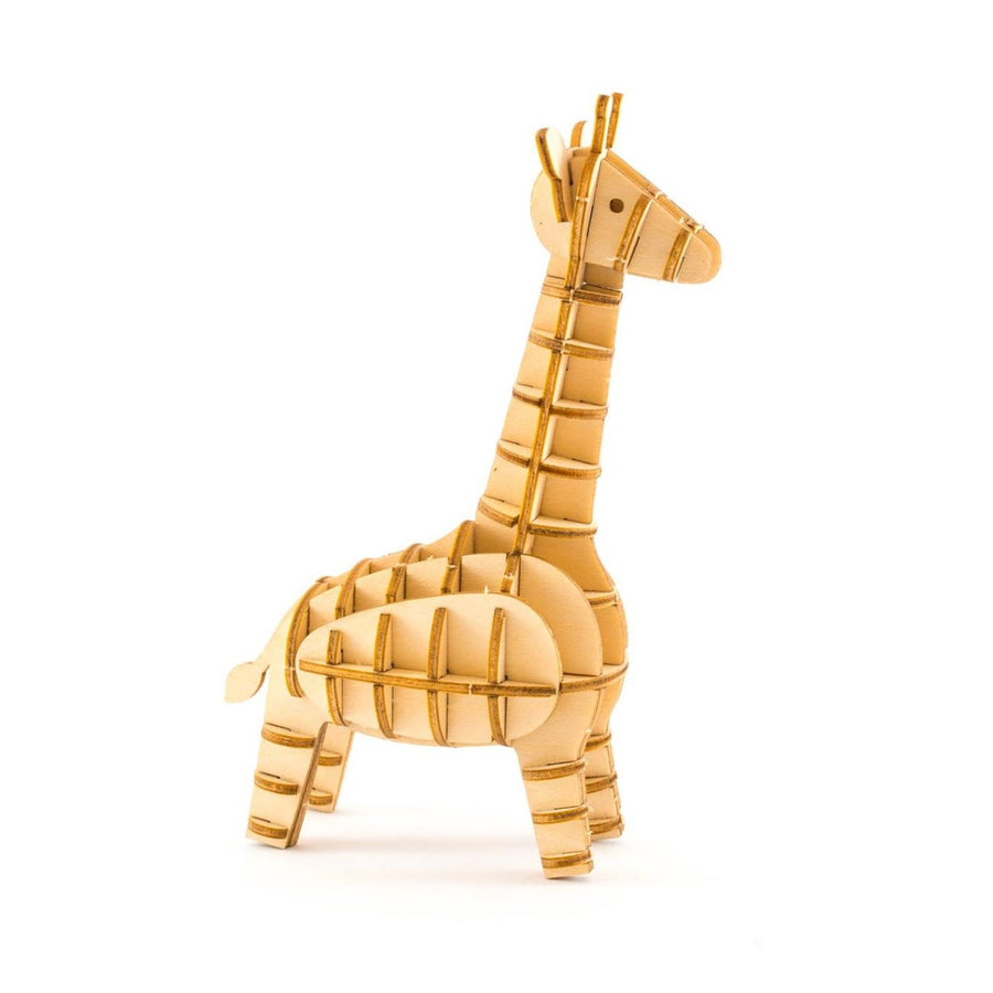 Kigumi - Giraffe Plywood Puzzle