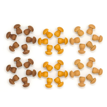 Grapat Mandala Little Mushroom - Wooden Toys