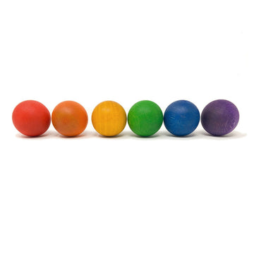 Grapat 6 Balls Rainbow - Wooden Toys