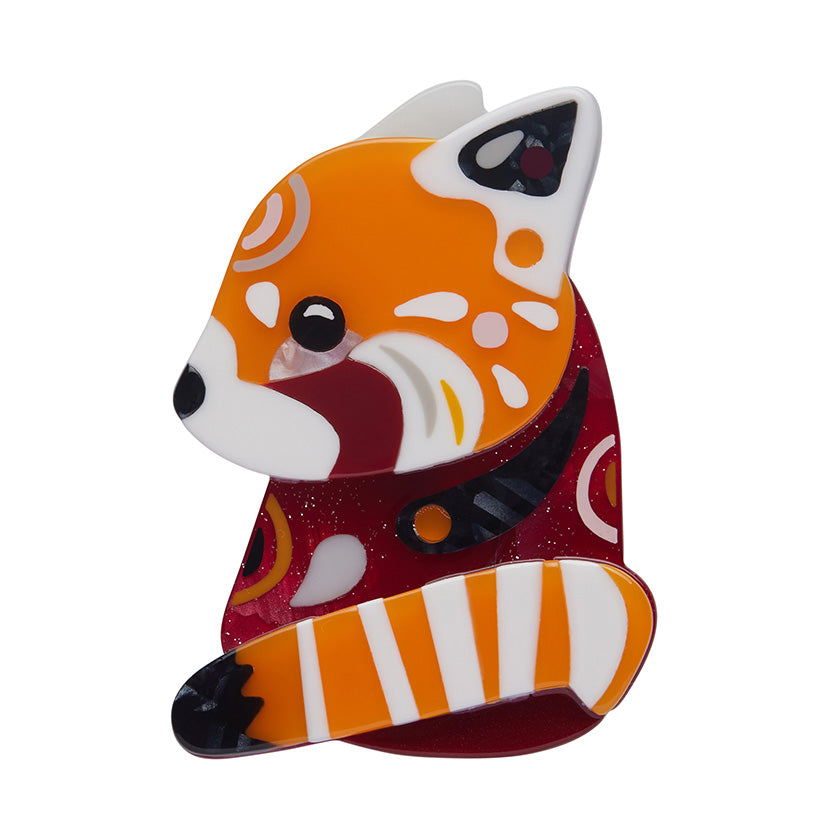 Erstwilder x Pete Cromer (Wildlife Part 1) - The Rakish Red Panda Brooch
