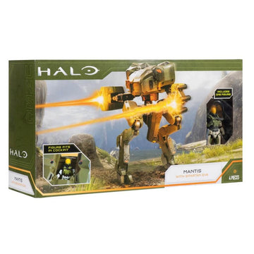 HALO Deluxe UNSC MANTIS with Spartan EVA figure Set