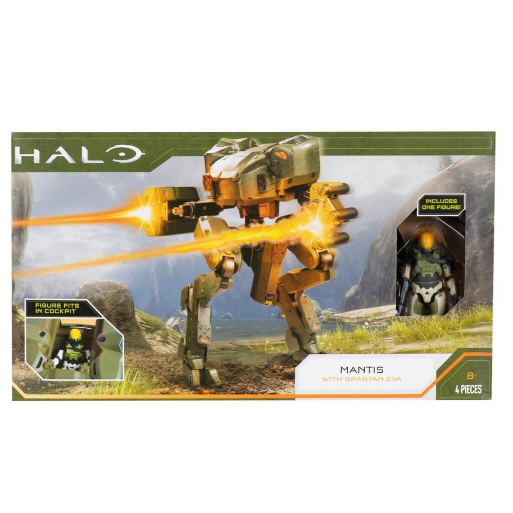 HALO Deluxe UNSC MANTIS with Spartan EVA figure Set – Alfy's New