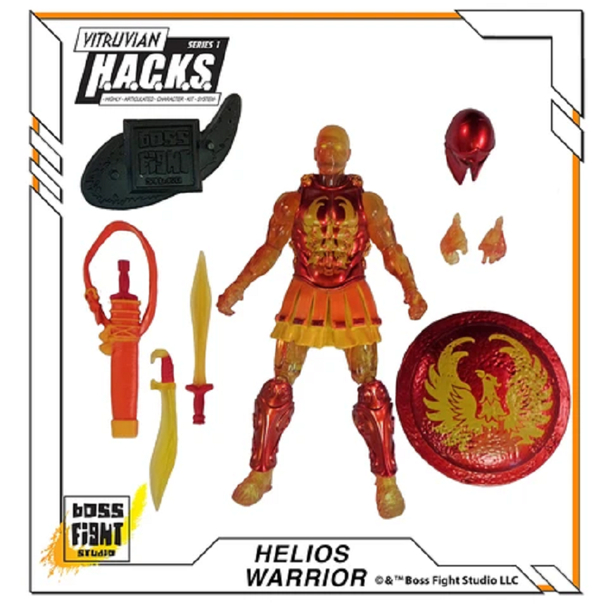 VITRUVIAN H.A.C.K.S. - Series 1 - Helios Warrior (Army of the Sun)