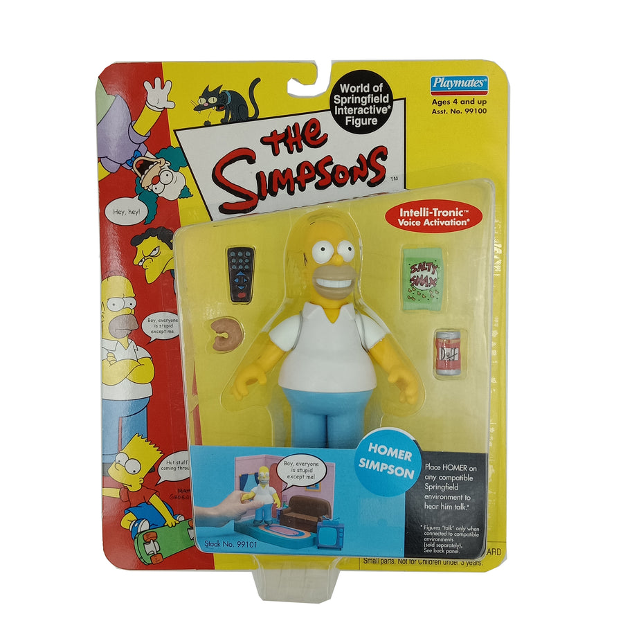 The Simpsons Homer Simpson Intelli-Tronic Voice Activation ©2000