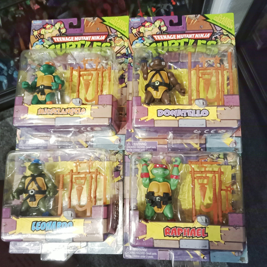 TMNT Classic Collection ©2013 - Lot of 4 Turtles