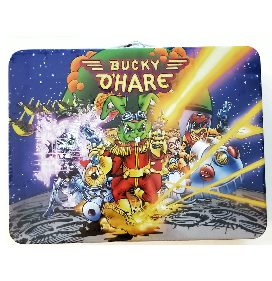 Bucky O'Hare - Exclusive Corsair Canard Deadeye Duck Action Figure in Lunch Box