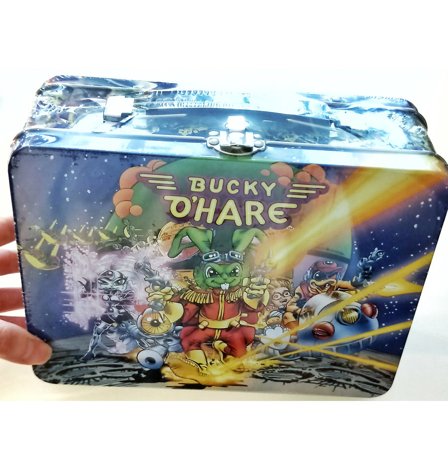 Bucky O'Hare - Exclusive Corsair Canard Deadeye Duck Action Figure in Lunch Box