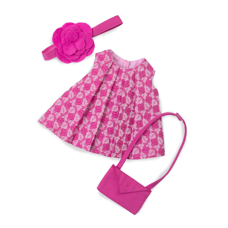 Rubens Barn Cutie Doll Clothes - Rose Garden Outfit