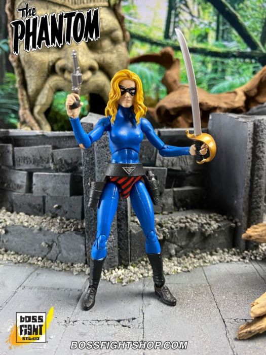 HERO H.A.C.K.S. - Julie Walker from the Phantom (Blue) 1:18 scale Action Figure