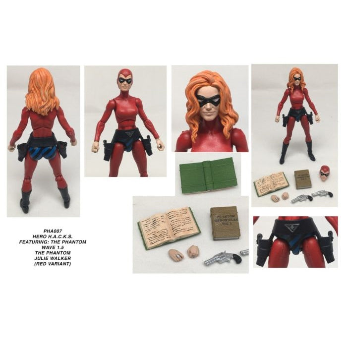 HERO H.A.C.K.S. - Julie Walker from the Phantom (Red) 1:18 scale Action Figure