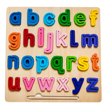Kiddie Connect - ABC (Lowercase) Chunky and Tracing Puzzle