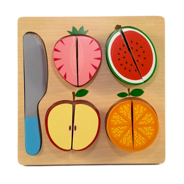 Kiddie Connect - Slice the Fruit Puzzle