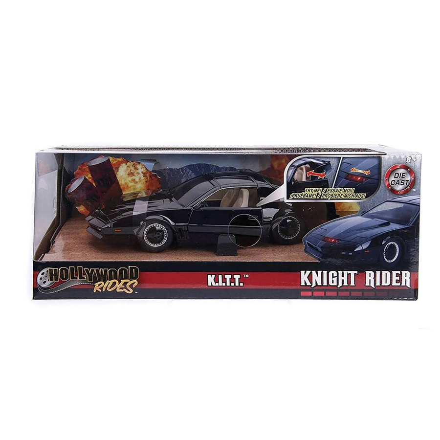 Jada Toys Knight Rider K.I.T.T 1982 Pontiac Firebird 1:24 Scale Diecast Model Car