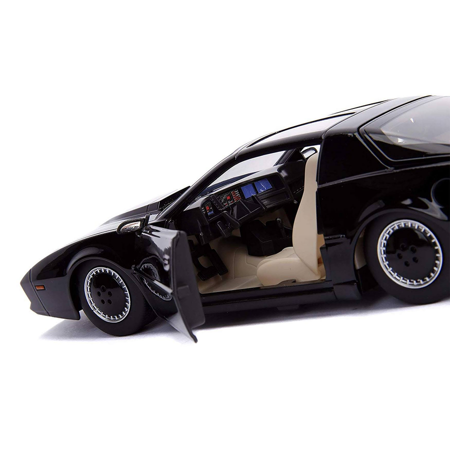 Jada Toys Knight Rider K.I.T.T 1982 Pontiac Firebird 1:24 Scale Diecast Model Car