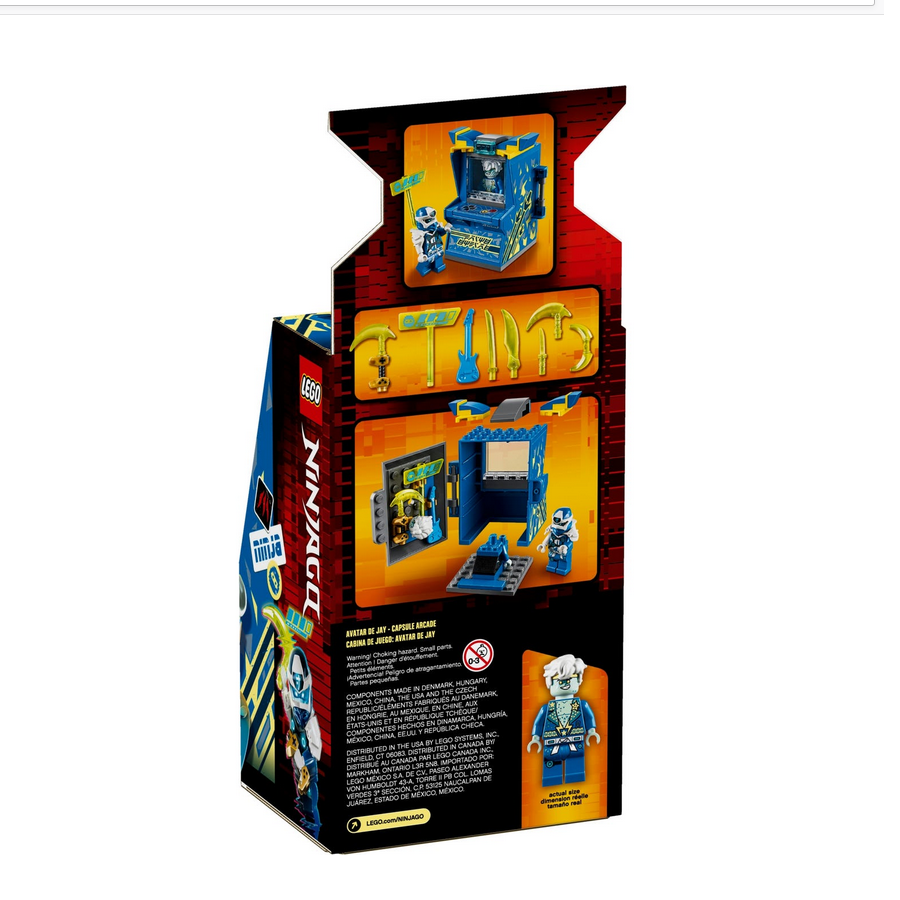 LEGO - 71715 Ninjago Jay Avatar - Arcade Pod (retired)